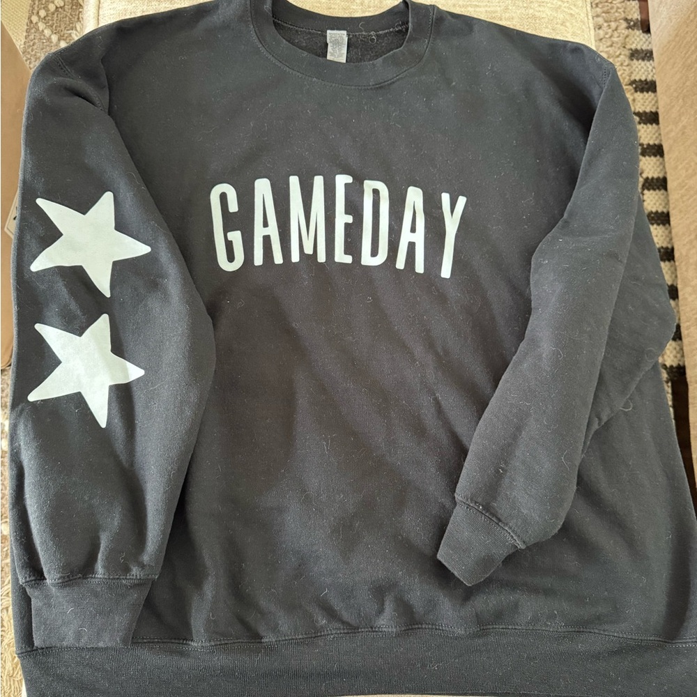 Gray Gildan Gameday Sweatshirt